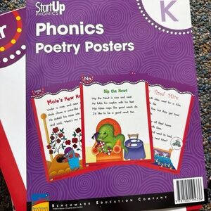 Phonics Poetry Posters - Purple
